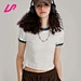 casual white t shirt