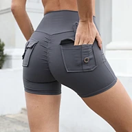 Women Sports Shorts With Pockets