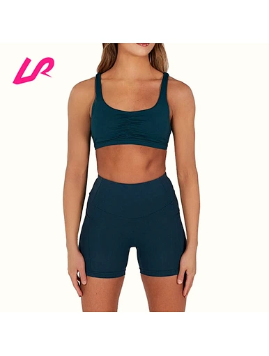 custom logo sports bra