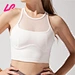 women sports bra top with mesh