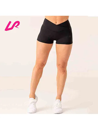 v waist gym shorts