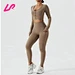 custom 3 piece yoga sets