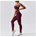 Contrast color design + V-shaped cross waist