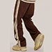 designer straight leg trousers