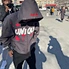 custom puff print hoodie