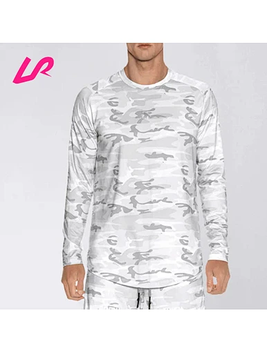 Long Sleeve Camouflage Men's T Shirts