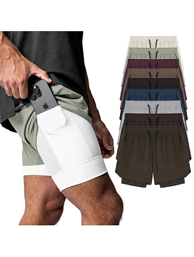 workout shorts with liner