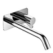 Wall-mount basin mixer