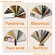 Non-perforated blinds