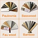 factory direct operation  Paulownia Venetian Blinds