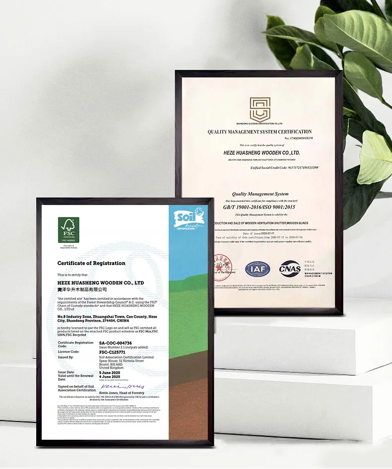 Inspecion certificate