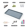 silicone bathroom vanity tray