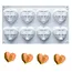 molde de pastel en forma de corazón