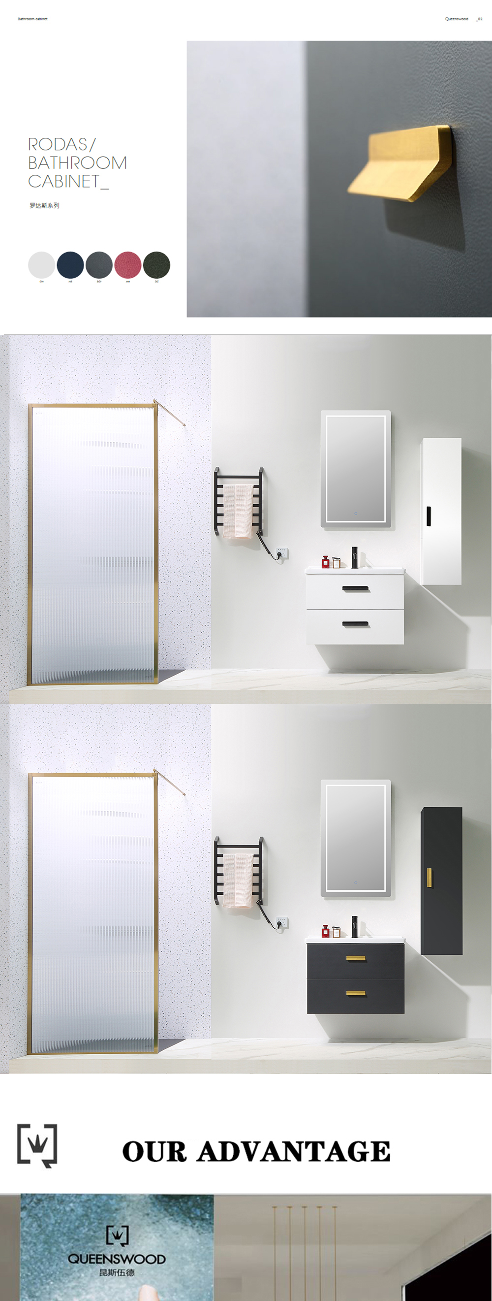 Global epidemic bathroom vanities Factory Price bathroom cabinet Bathroom Wall Mounted Floating Cabinet Stock clearance bathroom vanities Bath Furniture foshan China