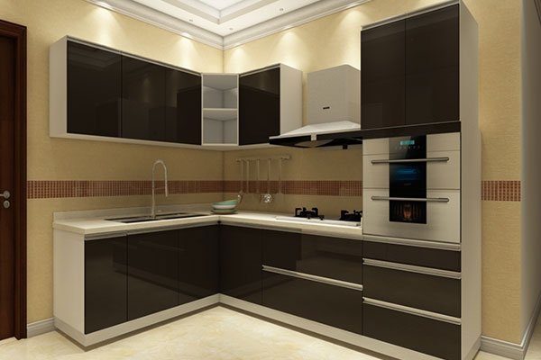 kitchen cabinets, kitchen storage solutions, plywood kitchen cabinets, glossy white cabinets, kitchen cabinet manufacturers, Kitkitchen cabinet suppliers