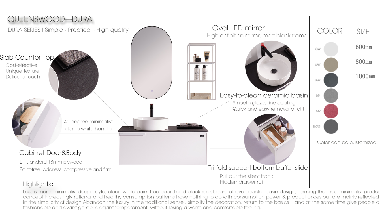 Transform your bathroom with our Simple and Stylish Wall-Mounted Bathroom Cabinet, designed to enhance both functionality and aesthetics. This sleek cabinet is the perfect addition to modern bathrooms, offering a seamless blend of style and practicality.