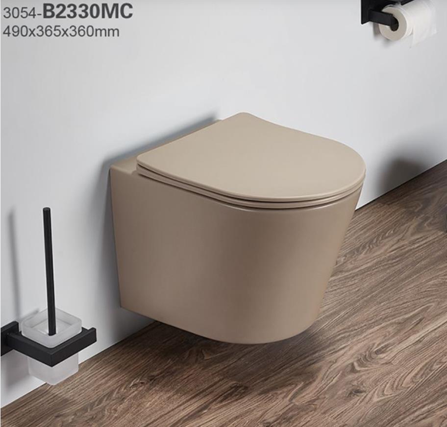 Bathroom wc wall mounted toilet rimless wall hanging toilet ceramic wall hung toilet
