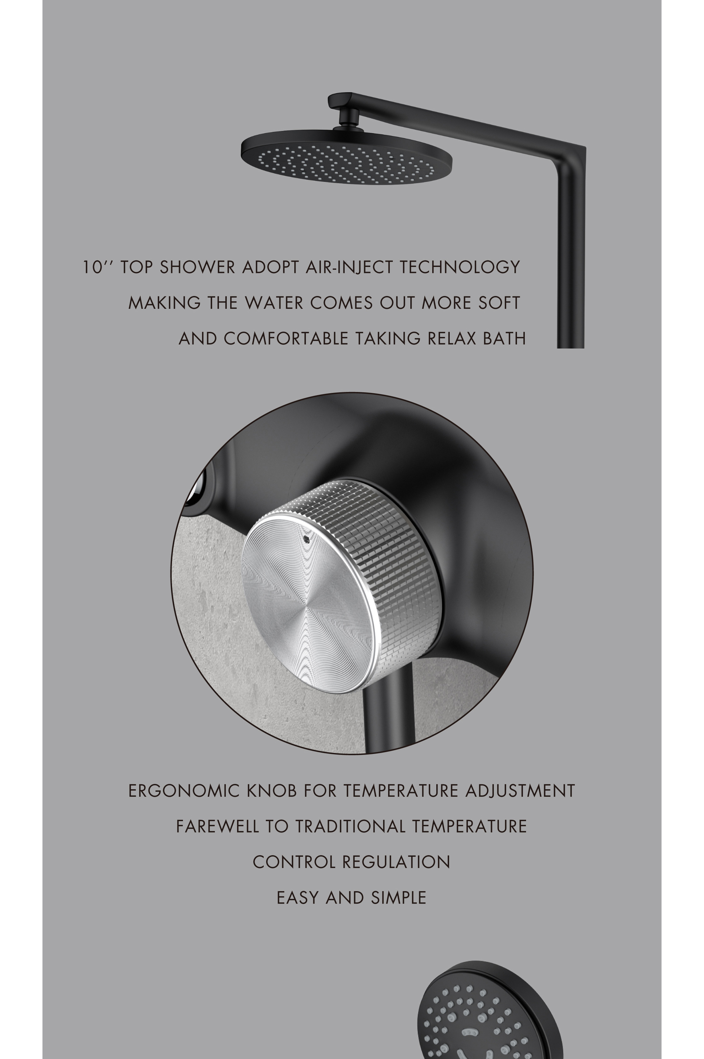 bathroom accessories, shower head, shower set, handheld shower head, ceiling mount rain shower head, multi function shower head