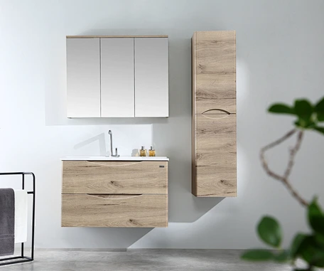 PVC membrane Bathroom Cabinet,Bathroom Storage Cabinet,bath Vanity Low Price,waterproof furniture customize,bathroom vanity set for sale