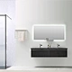 corner bathroom vanity with sink