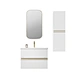 Wholesale factory supply Bathroom Vanity, Middle Eastern Home design, sanitary ware products, Simple Fashion Style Cabinet Toilet Furniture, Economic Bathroom Cabinet Unit, simple high quality bathroom furniture sets, waterproof bathroom storage cabinet