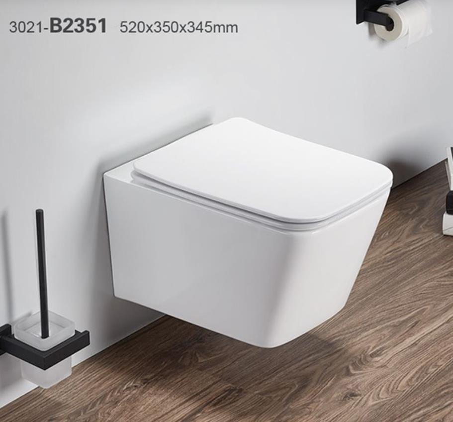 bathroom wall hang ceramic toilet wc wall mounted toilette suspendue wall hung toilet