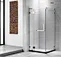 High quality diamond shape hinge shower room tempered glass shower enclosure
