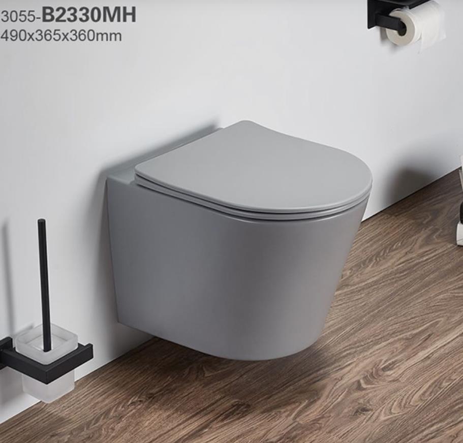 Bathroom wc wall mounted toilet rimless wall hanging toilet ceramic wall hung toilet