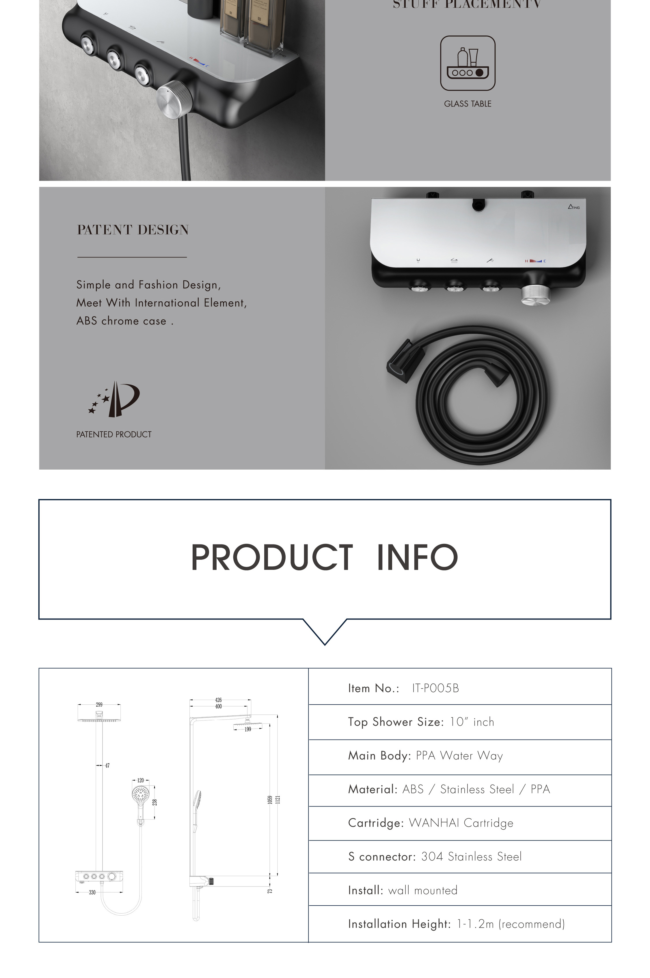 bathroom accessories, shower head, shower set, handheld shower head, ceiling mount rain shower head, multi function shower head