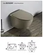 Wholesale wall hang ceramic toilet sanitary ware bathroom toilet rimless wall hung toilet