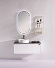 Traditional Bathroom Wall Mounted Floating Cabinet