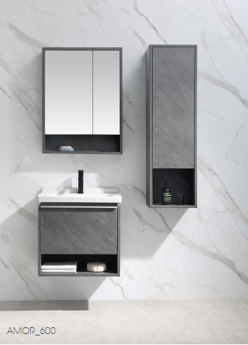 Our wall mounted bathroom vanity not only saves valuable floor space but also enhances the visual appeal of your bathroom. Constructed from high-quality materials, this bathroom vanity features ample bathroom cabinet storage to keep your essentials organized and within reach.