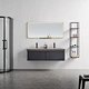 Factory customized Modern bathroom vanity set.