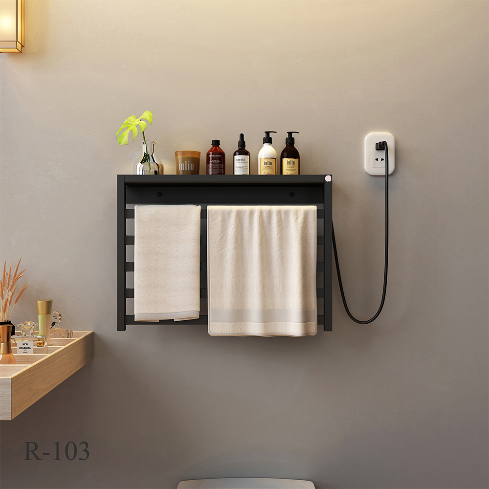 electric towel warmer, heated towel rack, bathroom towel warmer electric, towel warmer electric, wall mounted towel warmer, hardwired towel warmer