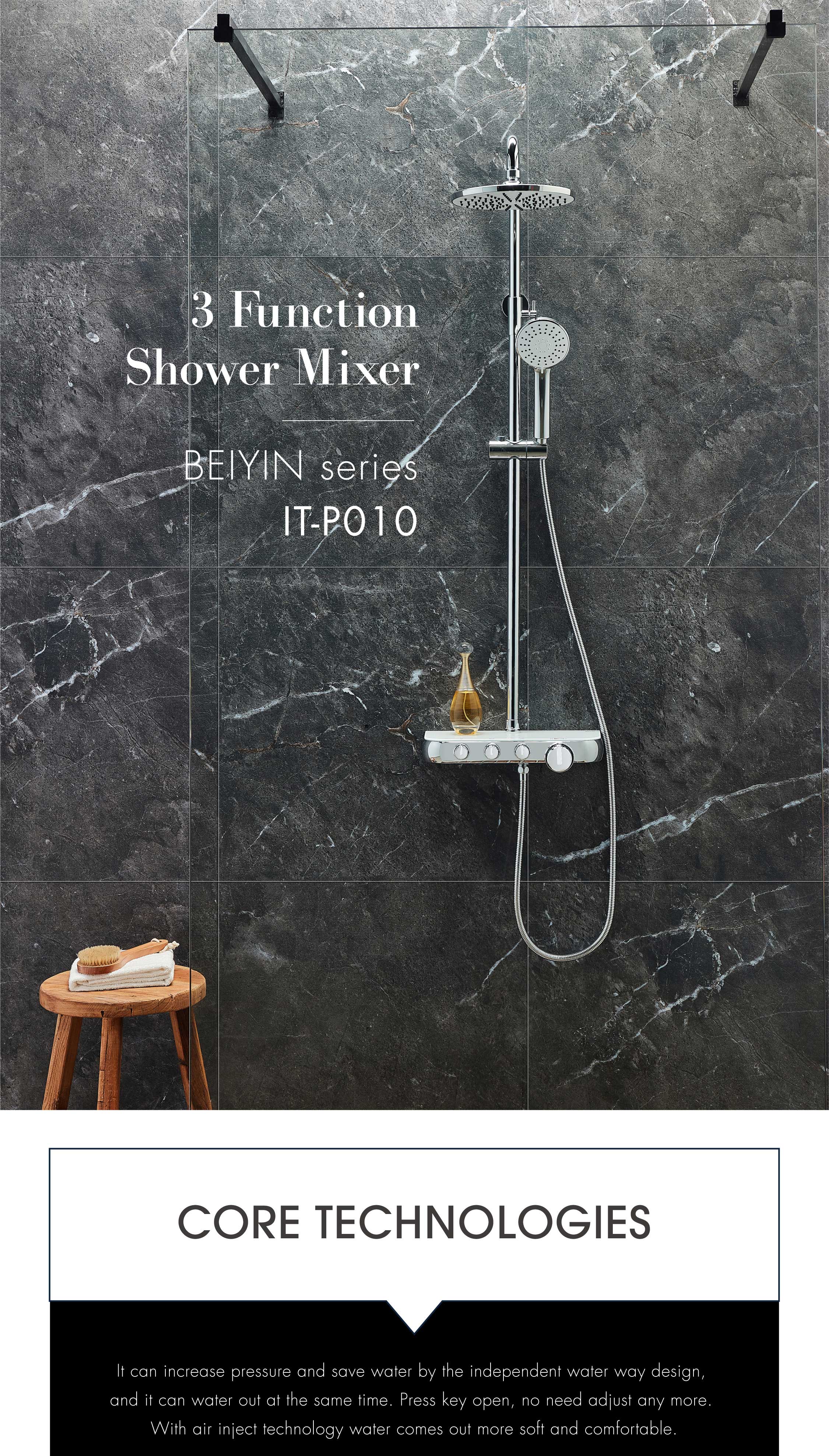 bathroom accessories, shower head, shower set, handheld shower head, multi function shower head, adjustable shower head