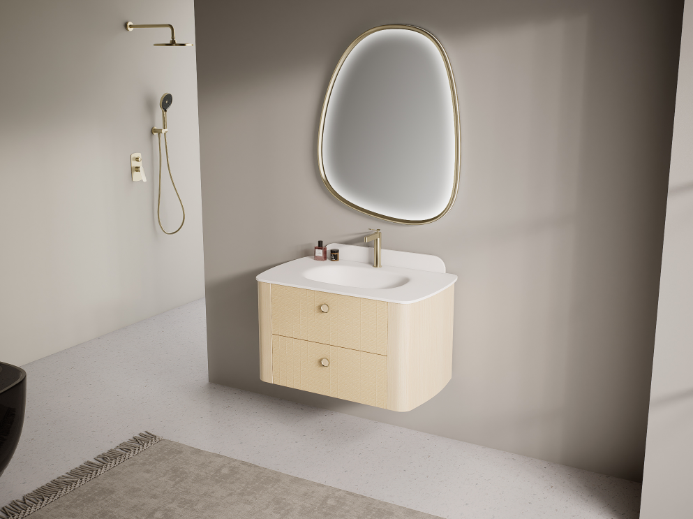 Wall-mounted furniture is sometimes associated with limited storage