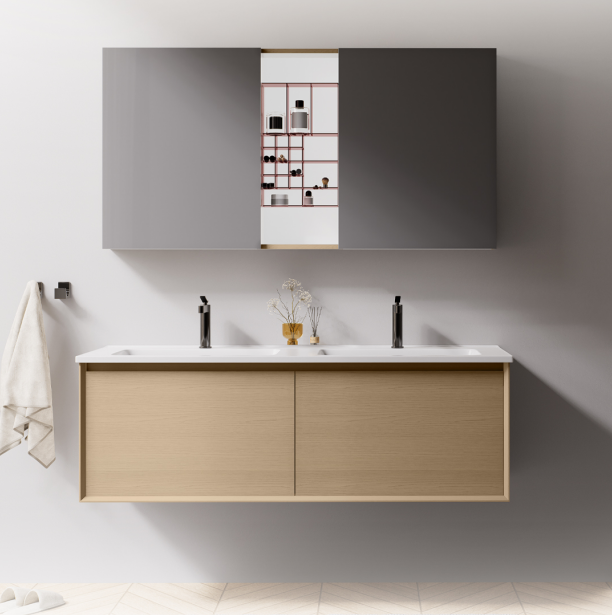 The Quadra series is by no means a cold piece of furniture, but a gentle revolution in lifestyle. It eliminates material desires with a simple form, reshapes space efficiency with intelligent interaction, and ultimately returns the bathroom to the essence of