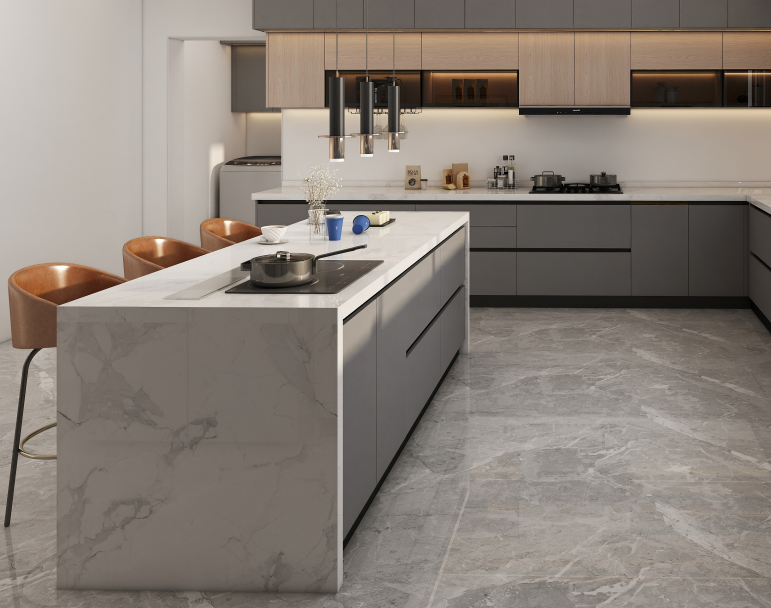 custom kitchen island with storage and seating design