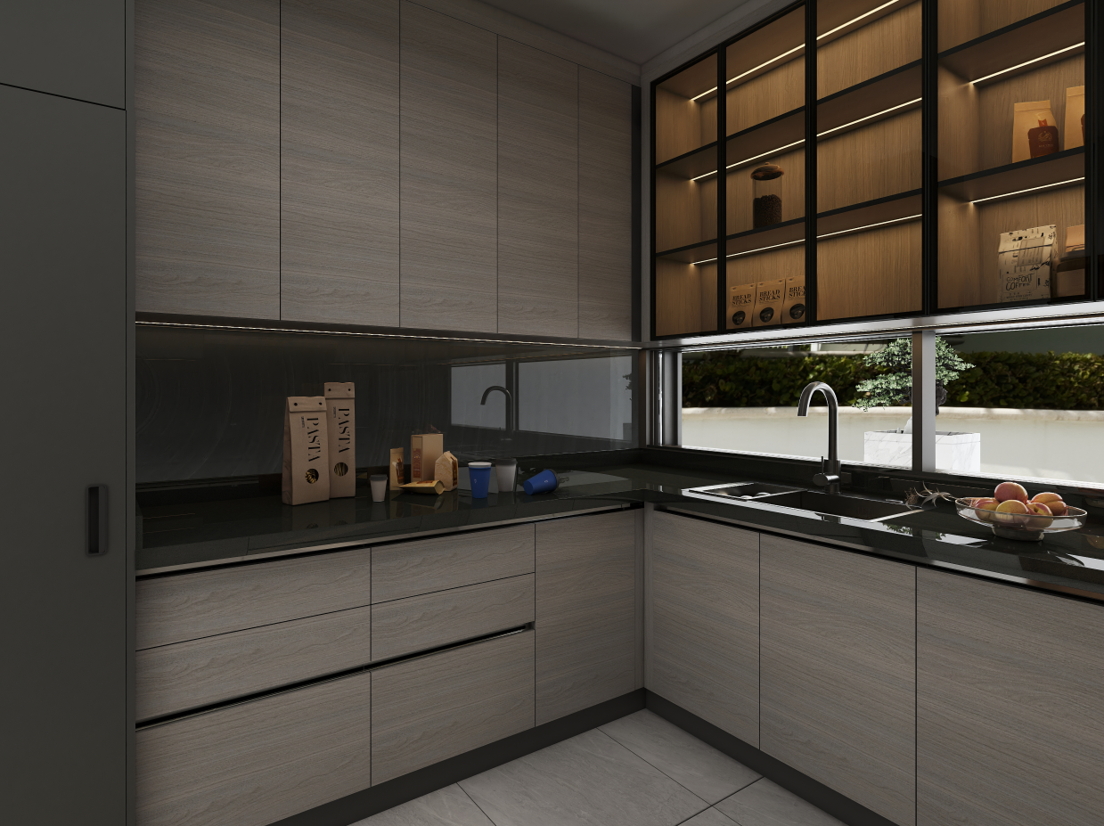Smart kitchen cabinet organization is crucial.