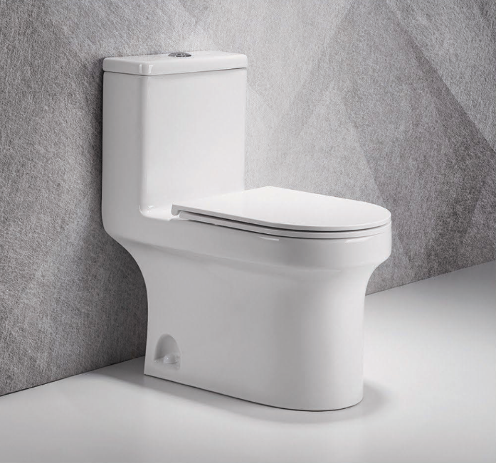 High quality ceramic human toilet western style flushing two pieces