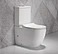 High quality ceramic human toilet western style  flushing two pieces