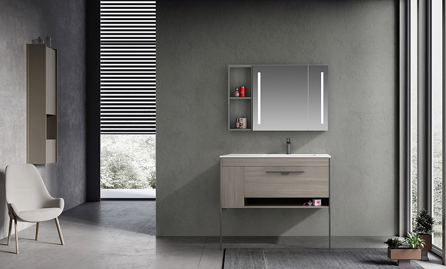 Revitalize your bathroom space with the Fame European Style Plywood Free Standing Bathroom Vanities. Designed for modern living, these stylish bathroom cabinets free standing blend elegance and functionality seamlessly. Constructed from high-quality plywood, they ensure durability and a sophisticated aesthetic.