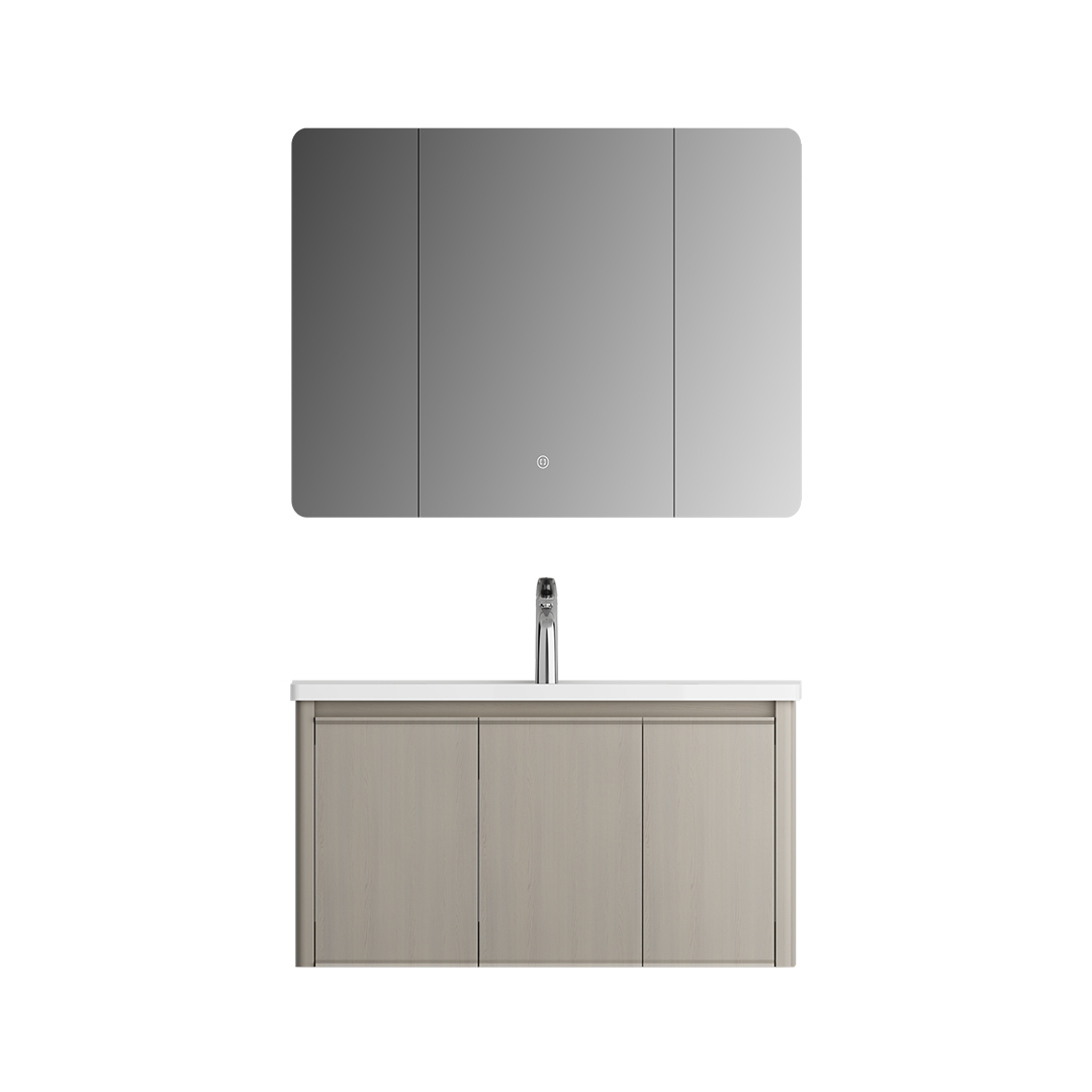 Whether you need a bathroom cabinet with sink or simply want a sleek storage solution, our Simple Wood Grain Bathroom Cabinet is the ideal addition to your home. Revamp your bathroom with this stylish piece that combines practicality and elegance effortlessly!