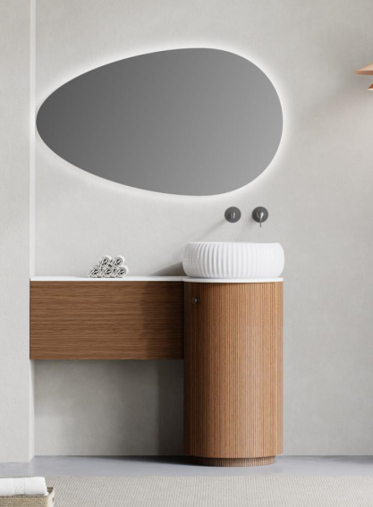 The NOVO-400 is a freestanding bathroom vanity