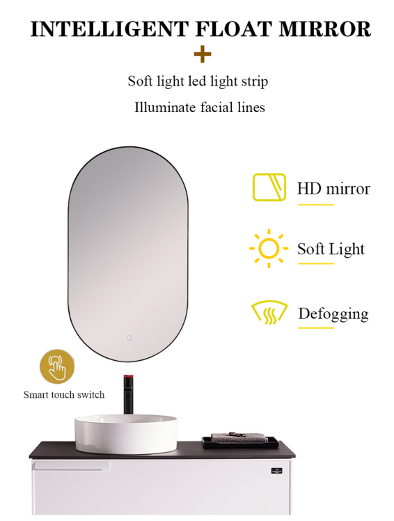 Crafted with precision, this bathroom wall cabinet maximizes vertical space, making it ideal for smaller areas. Its minimalist design features clean lines and a subtle finish, appealing to those seeking contemporary elegance. Pair it with a bathroom vanity mirror with lights for a harmonious look that brightens your space and simplifies morning routines.