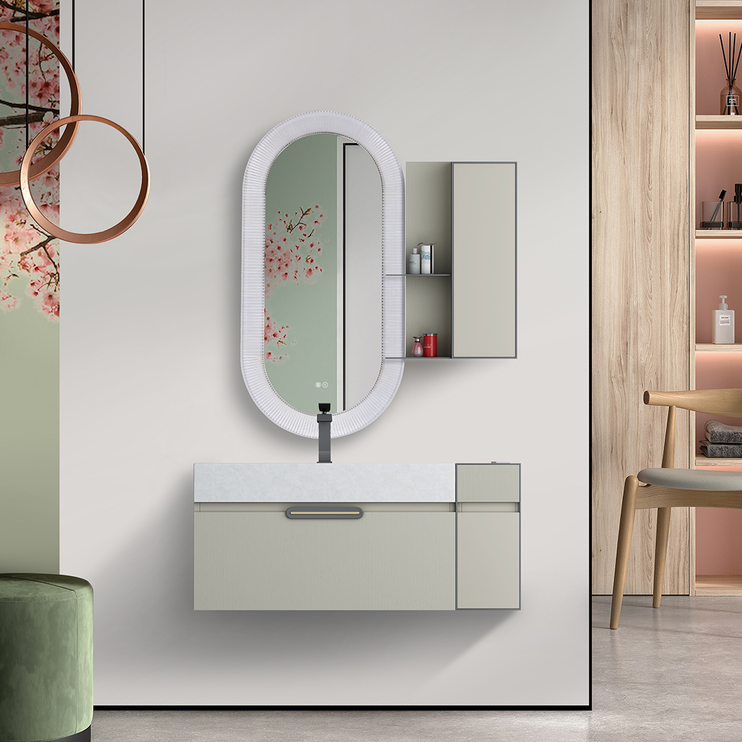Equipped with energy-efficient LED lighting, our smart bathroom mirror provides perfect illumination for grooming and makeup application. The adjustable brightness settings allow you to customize the lighting to suit any occasion, making it an ideal choice for your bathroom or vanity area.