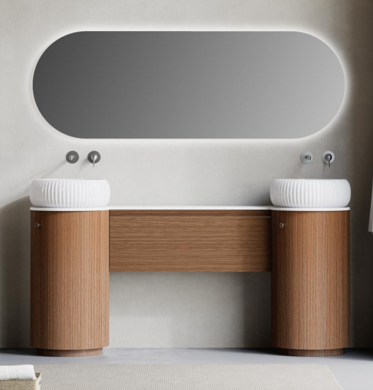 The NOVO-400 is a freestanding bathroom vanity