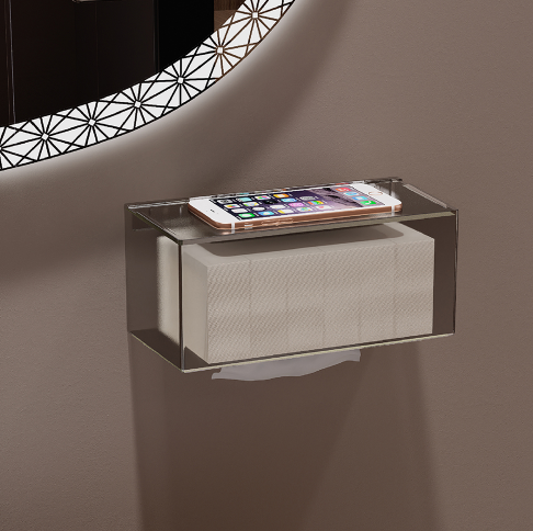 Easily mountable, this bathroom wall shelf can fit seamlessly into any corner, helping to optimize your space. Whether you need a bathroom organizer shelf for toiletries or a bathroom corner shelf for decorative items, this rack meets all your storage needs.