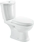 Ceramic washdown close-couched closet two piece toilet WC-814 Series