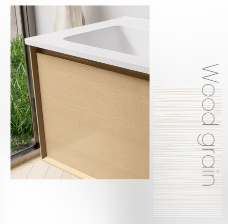 When industrialized replication becomes the norm, Quadra uses natural wood grain and color customization to give the space its own unique warmth. Each wooden language tells a different life narrative. The cabinet fits the occupant's temperament like a custom-made dress, making the bathroom the most private expression of personal aesthetics.